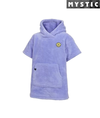 poncho teddy kids pastel lilac - mystic
