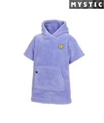 poncho teddy kids pastel lilac - mystic